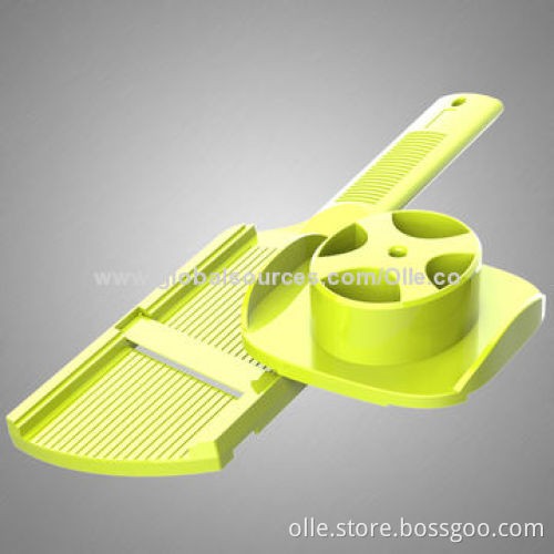 Double-edged Ceramic Mandolin Slicer, LFGB-, FDA-, REACH-, PAHS-, DGCCRG-, MBT-approved